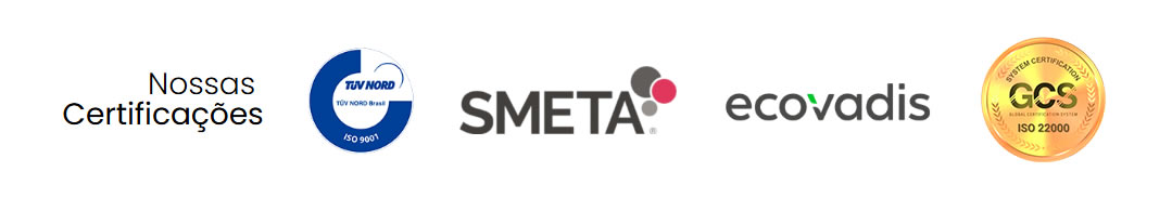 Nossas Certificações